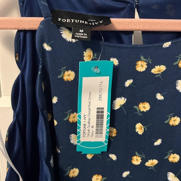 NWT Scallop Top Dress - Picture 6 of 7